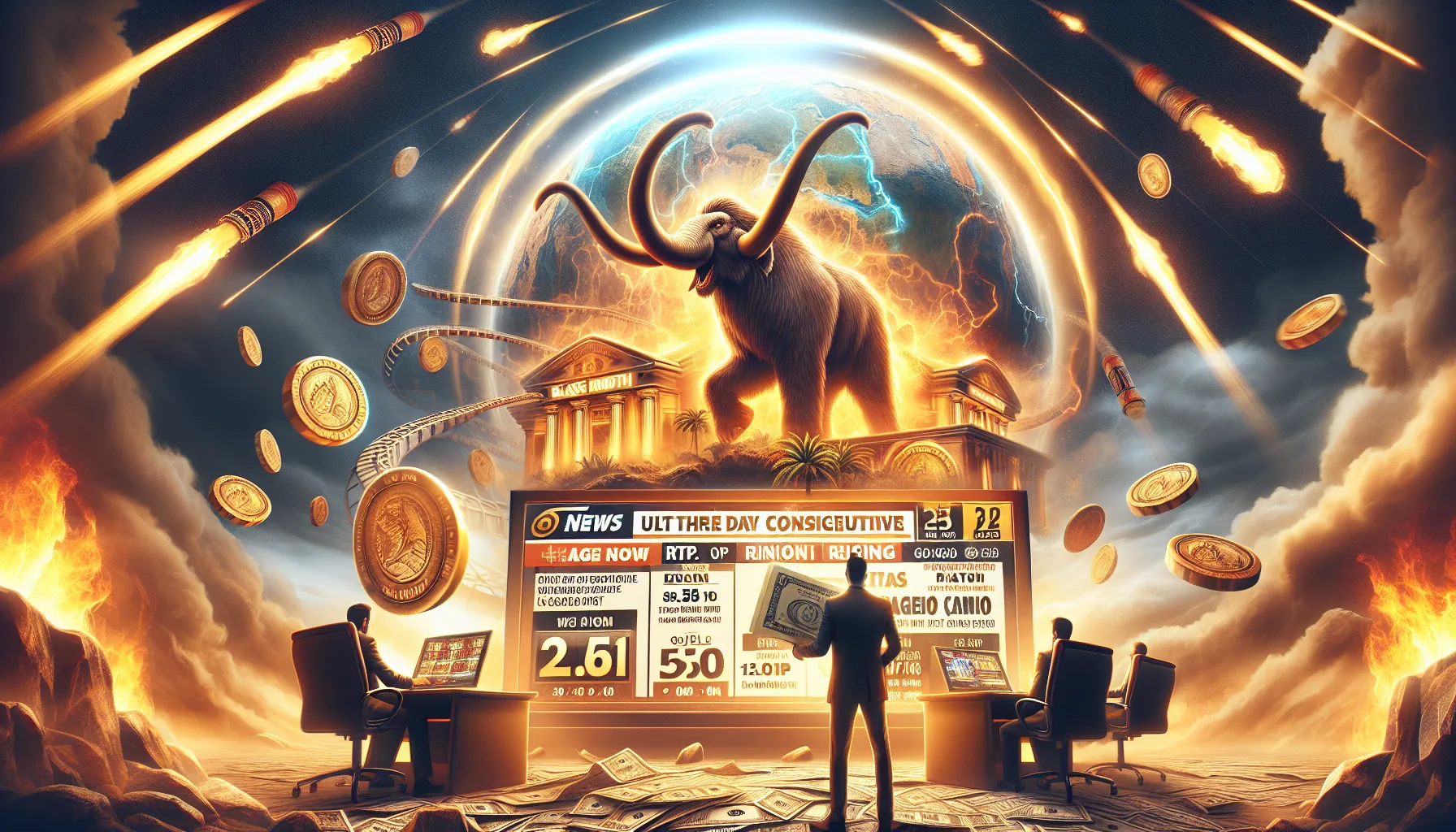 Blazing Mammoth: Tren Kenaikan RTP Tiga Hari Berturut-turut dan Implikasinya